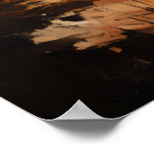 Ein Mann mit seinem besten Freund, digitale Wall A Poster (Ecke)