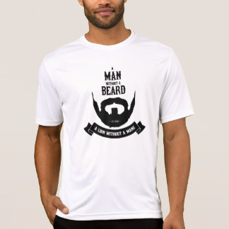 Ein Mann ohne einen Bart T-Shirt