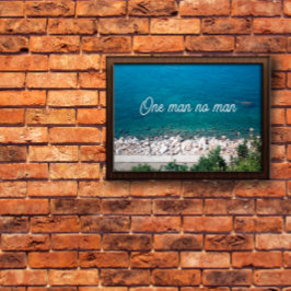 Ein Mann ohne Sprichwort Poster