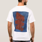 Ein Mann T-Shirt (Rückseite)