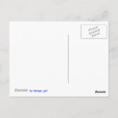 Ein Mann und sein Hund, Postkarte (Rückseite)