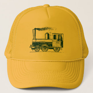 Ein Mann und sein Zug - dunkelgrün Truckerkappe