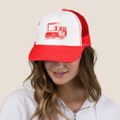 Ein Mann und sein Zug - rot Truckerkappe (Beispiel)