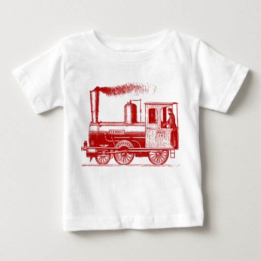 Ein Mann und sein Zug - Ruby Baby T-shirt (Vorderseite)