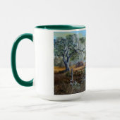 Ein Mann und seine Hund… südliche Art Tasse (Links)