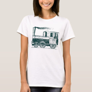 Ein Mann und seiner Zug - DK grünen T-Shirt