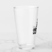 Ein Mann Wolf Pack Glas (Rechts)