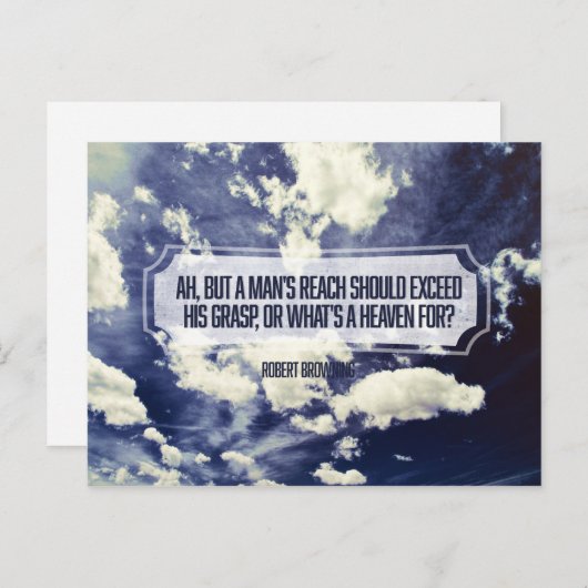 Ein Männerregen Postkarte (Vorne/Hinten)