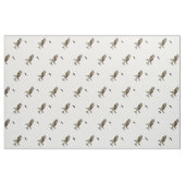 Ein männlicher Osprey, der einen Fisch trägt und Stoff (Fat Quarter (45,7 x 55,9 cm))