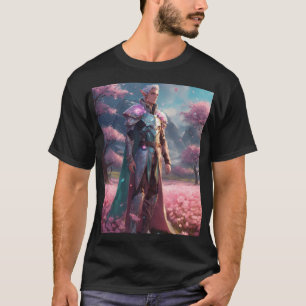 Ein männlicher Teufelswinkel T-Shirt