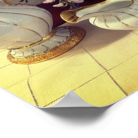 Ein Mansion Tee Party Poster (Ecke)