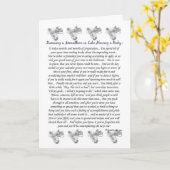 Ein Marathon zu laufen, ist wie ein Glückwunsch ei Karte (Gelbe Blume)