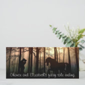 Ein Märchen endet Save The Date (Stehend Vorderseite)