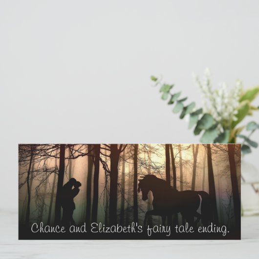 Ein Märchen endet Save The Date (Stehend Vorderseite)