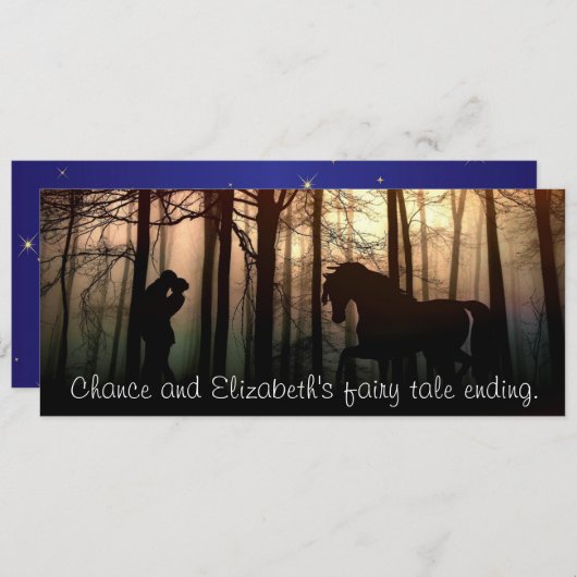 Ein Märchen endet Save The Date (Vorne/Hinten)