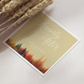 Ein Märchen "Happiy Ever After": Hochzeit im Herbs Serviette