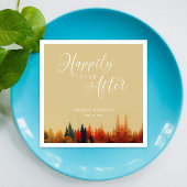 Ein Märchen "Happiy Ever After": Hochzeit im Herbs Serviette