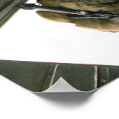 Ein Marine schickt einen anderen Marine in die Höl Poster (Ecke)