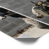 Ein Marine- und Rollenspielfeind Poster (Ecke)