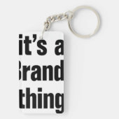 ein Markenzeichen Schlüsselanhänger (Rückseite)