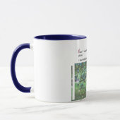 Ein Martin Luther Zitat über das Ende der Welt Tasse (Links)