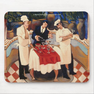 Ein Martini schmeckendes die Kunst von Andrea… Mousepad