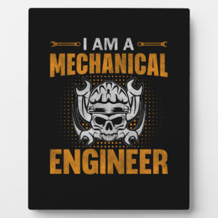 Ein Maschinenbauingenieur Fotoplatte