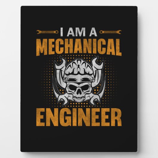 Ein Maschinenbauingenieur Fotoplatte (Vorderseite)