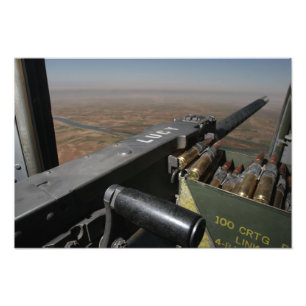 Ein Maschinengewehr mit 50 Kalibern Fotodruck