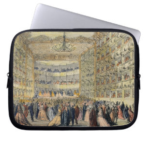 Ein Maskenball am Fenice Theater, Venedig, 19. Laptopschutzhülle