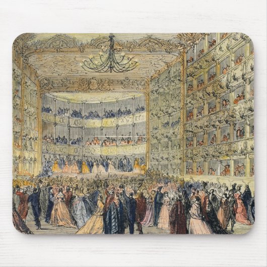 Ein Maskenball am Fenice Theater, Venedig, 19. Mousepad (Vorne)