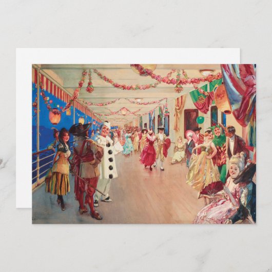 Ein maskierter Ball auf einem Schiff | Victor Gabr (Vorne/Hinten)