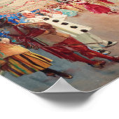 Ein maskierter Ball auf einem Schiff | Victor Gabr Poster (Ecke)