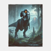 Ein massiver Tyrannosaurus-Rex Fleecedecke (Vorderseite)