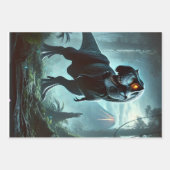 Ein massiver Tyrannosaurus-Rex Geschenkpapier Set (Vorderseite 2)