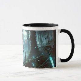 Ein massiver Tyrannosaurus-Rex Tasse