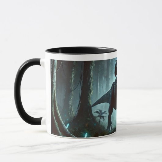 Ein massiver Tyrannosaurus-Rex Tasse (Links)