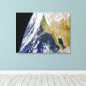 Ein massives Niedrigdrucksystem Leinwanddruck (Insitu (Holzboden))