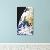 Ein massives Niedrigdrucksystem Leinwanddruck (Insitu (Holzboden))