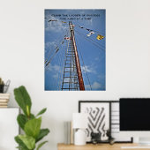 Ein Mast der Perspektive Poster (Heimbüro)