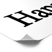 Ein Mathe-Klassenzimmer ist mein glücklicher Ort Poster (Ecke)