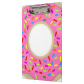 Ein Mattierter Donut Klemmbrett (Links)