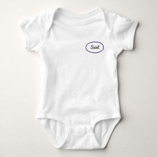 Ein mechanisches Baby Outfit für Saint! Baby Strampler (Vorderseite)