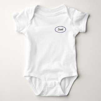 Ein mechanisches Baby Outfit für Saint! Strampler