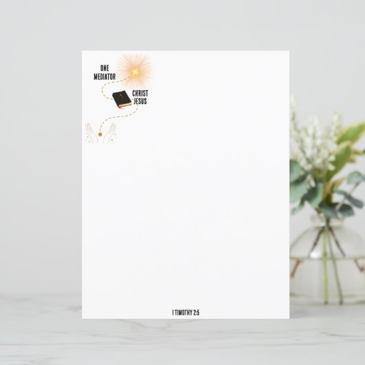 Ein Mediator Christlich Stationierung (Stehend Vorderseite)