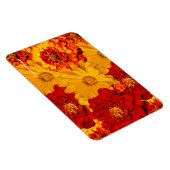 Ein Medley aus Rot-Gelb- und Orangenschwellen Magnet (Rechte Seite)