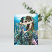 Ein Meer der Liebe und Schönheit Postkarte (Stehend Vorderseite)