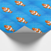 Ein Meer mit einem nemo Fisch Geschenkpapier (Ecke)