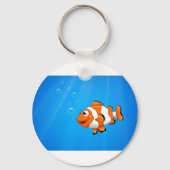 Ein Meer mit Nemo-Fisch Schlüsselanhänger (Vorderseite)