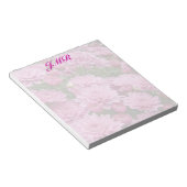 Ein Meer rosa Chrysanthemen #2 Notizblock (angewinkelt)